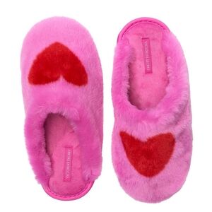 Victoria's Secret Closed-Toe Faux Fur Slippers M